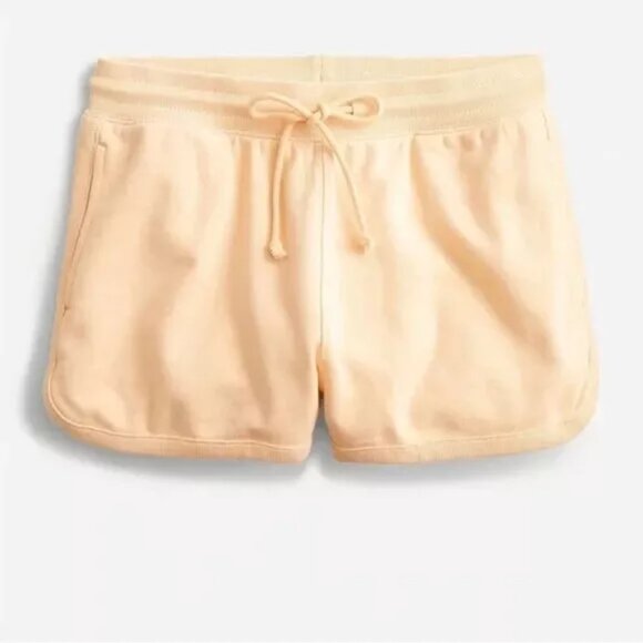 J. Crew University Terry Shorts Women's Small NWT Beach Vacation Cozy Comfy Dorm - Picture 1 of 8